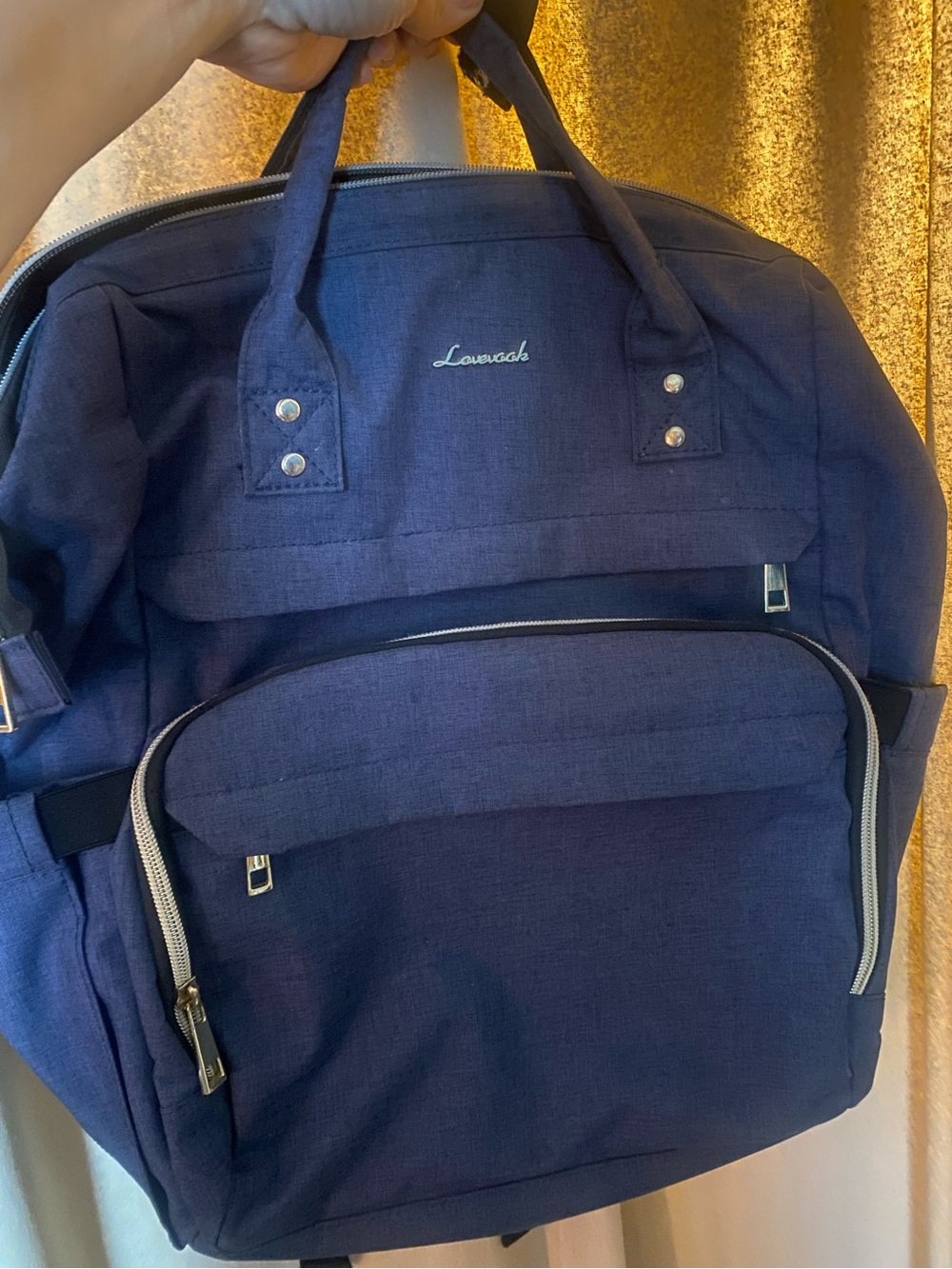 Lovevook navy backpack